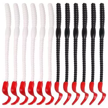 Рыболовная наживка, черно-белая красивая наживка, 1 шт., высококачественная наживка для морской рыбалки на карпа 1pcs белый