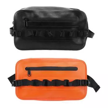 Рыболовная поясная сумка TPU водостойкая большая вместимость дышащая стильная сумка для рыболовных снастей для Ou Orange