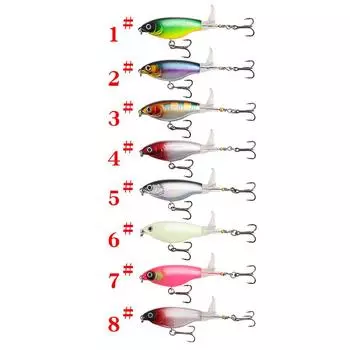 Рыболовная поверхность, пропеллер, искусственная приманка, 9,2 см/6 г, приманка