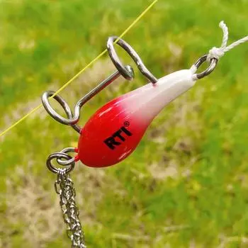 Рыболовная приманка-ретривер Bait Saver Retriever Kit Рыболовные снасти для воблеров Spinner Spoon Lures красный