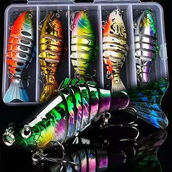 Рыболовная приманка с плавающей вращающейся приманкой для верхней воды Пресноводные приманки для морской воды 10cm