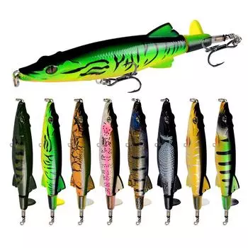 Рыболовная приманка с поплавком и пропеллером 13см/16г