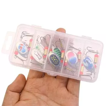 Рыболовная приманка Spinner Bait 6 см 2,5 г блесна металлическая рыболовная приманка жесткая приманка с перьевыми тройными крючками Spinnerbait снасти