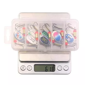 Рыболовная приманка Spinner Bait 6 см 2,5 г блесна металлическая рыболовная приманка жесткая приманка с перьевыми тройными крючками Spinnerbait снасти onesize