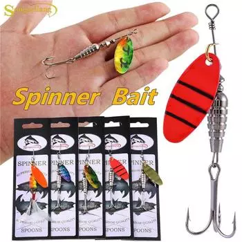 Рыболовная приманка-спиннер, приманка для карпа, тонущая жесткая приманка, снасти для глубоководной рыбалки 01