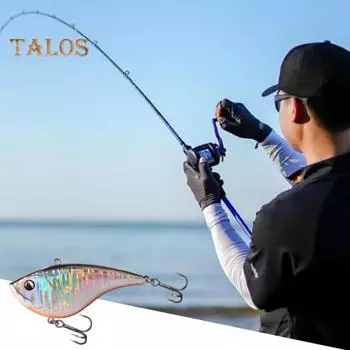 Рыболовная приманка VIB 8 см/21 г с тройными крючками, искусственная жесткая приманка для дальнего заброса, аксессуары для ловли соленой воды, пресноводного окуня, судака, форели A