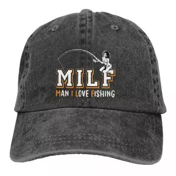 Рыболовная разноцветная шляпа с козырьком для мужчин и женщин, ковбойская кепка, забавные рыболовные бейсболки, персонализированные защитные козырьки