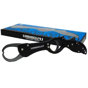 Рыболовная рукоятка Umibozu Fish Grip, легкая алюминиевая, устойчивая к ржавчине, с карабином и тросом. Все (2. черный)