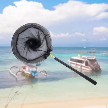 Рыболовная сеть, универсальная нескользящая складная ручка для ловли рыбы, освобождение для окуня