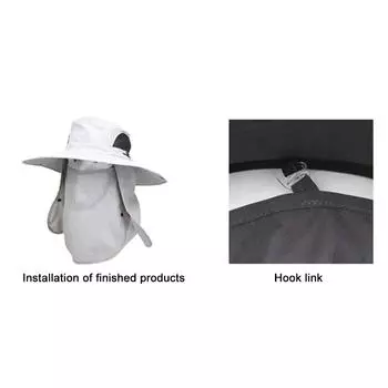 Рыболовная шляпа Солнцезащитная Большие Карнизы Для Рыболовной Маски Для Альпинизма