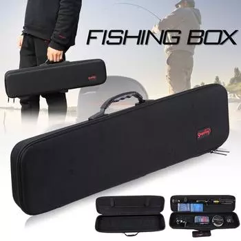 Рыболовная сумка, камуфляжная приманка, большая емкость, удочка, сумка для снастей, водонепроницаемый рыболовный комплект из ЭВА, приманки Only 1 Bag чёрный