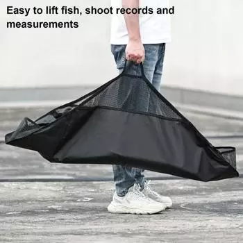 Рыболовная сумка с ручками, герметичная, подъемная подушечка для рыбы с линейкой, устойчивая к проколам, рыболовная