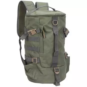 Рыболовная сумка складная цилиндрическая большая емкость рыболовные снасти рюкзак дорожные сумки для хранения военный зелёный