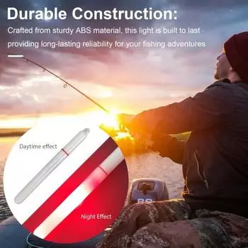 Рыболовная светящаяся лампа водонепроницаемая мини-подводная рыболовная лампа погружная глубокая цветная светодиодная лампа для привлечения рыбы рыболовные принадлежности синий