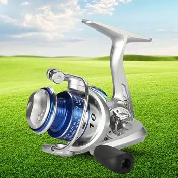 Рыболовное колесо Прочная трудосберегающая ударопрочная удобная универсальная противоударная катушка для подарков B