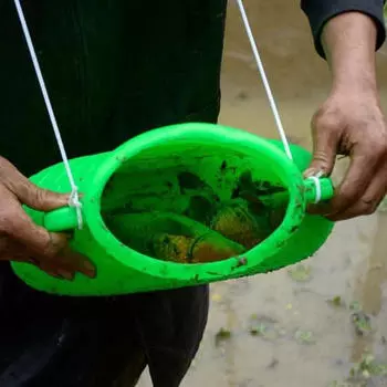 Рыболовное ведро, корзина для рыбы, легкий, портативный, прочный, контейнер для форели