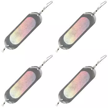 Рыболовные флешеры вращающаяся металлическая троллинговая приманка 4,7 дюйма рыболовные принадлежности (01)