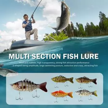 Рыболовные искусственные рыбы с лопастями Spinnerbait для поверхностной воды, медленно тонущие приманки для ловли форели и окуня One Size