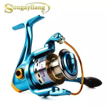 Рыболовные катушки 11 + 1BB, металлические троллинговые спиннинговые рыболовные колеса, рыболовные снасти для ловли карпа, инструмент, катушка для морской рыбалки YL1000