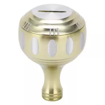 Рыболовные катушки Алюминиевый сплав Держащая таблетка Легкая ручка катушки Ручка Рыболовный аксессуар Шампань