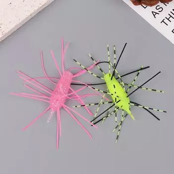 Рыболовные мягкие приманки Swimbait Мягкая пластиковая приманка для оснастки Ned Пластиковые приманки Bass Stick Swimbait Приманки для раков Искусственные снасти зелёный