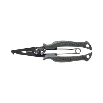 Рыболовные ножницы SHIMANO, ножницы, плоскогубцы, цвет хаки, 185 мм, CT-561P хаки