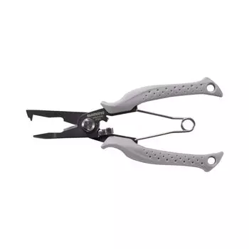 Рыболовные ножницы SHIMANO, ножницы, плоскогубцы, светло-серые, 185 мм, CT-561P светло-серый