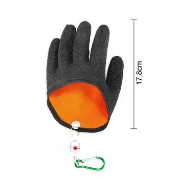 Рыболовные перчатки противоскользящие защищают руки от проколов, перчатки для ловли рыбы