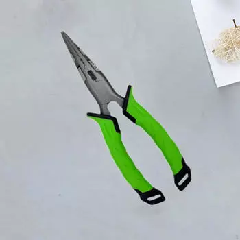 Рыболовные плоскогубцы Гаджет Углеродистая сталь Высокая точность Удобное хранение с ручкой Инструмент 9 Inch