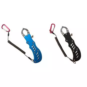 Рыболовные плоскогубцы, инструмент для снятия крючков, рыболовные снасти из нержавеющей стали (синий) #