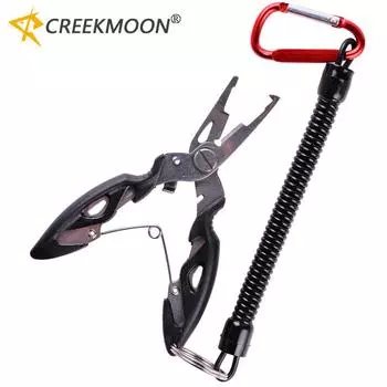 Рыболовные плоскогубцы, ножницы, плетенка, резак для приманки, инструмент для снятия крючков, инструмент для резки рыбы, щипцы, многофункциональные ножницы Blue Pliers Rope