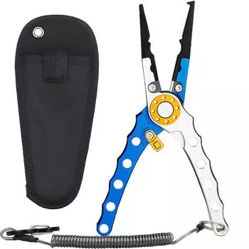 Рыболовные плоскогубцы, устойчивые к воздействию соленой воды, рыболовные плоскогубцы, кусачки для лески, приспособление для извлечения крючков, набор рыболовных инструментов для рыбалки