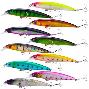 Искусственная приманка для рыбалки. 11 см 10Pcs