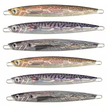 Рыболовные приманки 60 г 80 г Приманка для джиговой рыбалки 3D-печать Искусственная морская вода Isca 4#80g