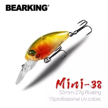 Рыболовные приманки Bearking Good Action, качественная профессиональная приманка Minnow, 3,2 см, 2,7 г, популярная модель, воблеры, приманка-карандаш, поппер A