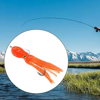 Рыболовные приманки для плавания, троллинга, кальмара, юбка для ловли тунца на море Green