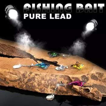 Рыболовные приманки Красочные металлические рыболовные приманки Приманка с тройными крючками Рыболовные крючки для приманки для окуня и гольяна 1