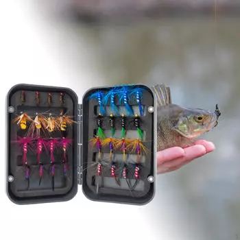 Рыболовные приманки Подарок на день отца от детей для крючков для морской воды ко Дню святого Валентина 64pcs