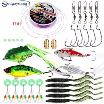 Рыболовные приманки с леской, червячная приманка для ловли карпа, инструменты для ловли окуня, рыболовные аксессуары для рыбалки line&fishingaccessorie