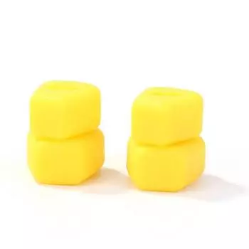 Рыболовные приманки в форме кукурузы, пластиковая приманка, приманка для карпа, Ronnie Rigs, приманка с двойной кукурузой, рыболовная приманка для бойлов жёлтый