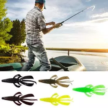 Рыболовные приманки Яркие цвета Многоразовые Многоцелевые