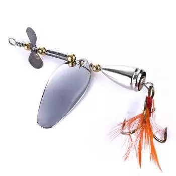 Рыболовные приманки Yediao, спиннербейт, комплект из твердого металла, набор приманок для спиннеров, приманка для окуня, щуки, форели, лосося, пресноводная рыбалка в соленой воде