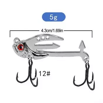 Рыболовные принадлежности Металлическая приманка Железная пластина Long Cast 5g