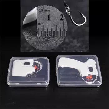 Рыболовные принадлежности Моталка для лески Электрическое устройство для подсечки Леска Автоматическое многофункциональное устройство для подсечки Игла Узловязатель Short