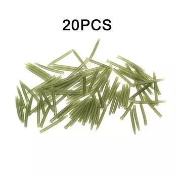 Рыболовные принадлежности Рукава, предотвращающие запутывание Шланги Рукава для оснастки Шланг 20pcs