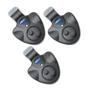 Рыболовные снасти Boono Датчик поклевки Сигнализатор поклевки Рыболовный колокольчик Ночная рыбалка Плавающая рыбалка Уведомляет вас о поклевках светом и звуком (Набор 3)