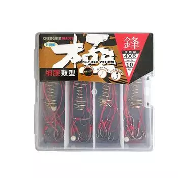 Рыболовные снасти Взрывной рыболовный крючок Рыболовная приманка Наживка Рыболовные крючки red-9#