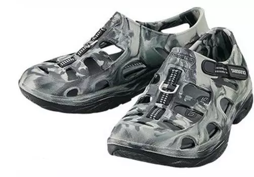Рыболовные туфли Shimano Evair цвета хаки, камуфляж, размер ЕС 39, США M6/W8 (8448)