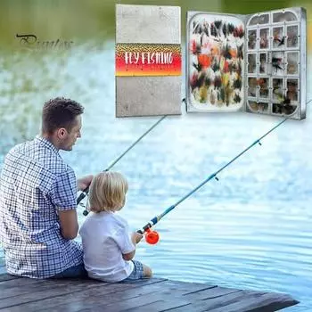 Рыболовный Адвент-календарь 2024 24 дня обратного отсчета до Рождества с набором рыболовных приманок для взрослых мужчин подростков мальчиков разноцветный