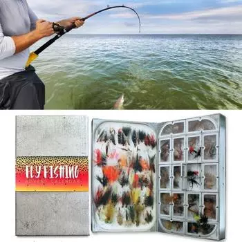 Рыболовный Адвент-календарь 2024 24 дня обратного отсчета до Рождества с набором рыболовных приманок для взрослых мужчин подростков мальчиков разноцветный